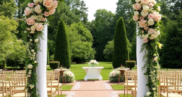 Garden Paradise, Tuscany Italy